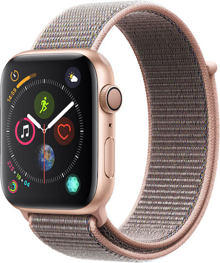 Apple Watch Series 3 Cellular Aluminium Aluminium 42mm with Heart Rate Monitor (Gold) view 1