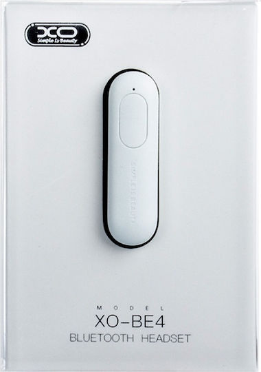 XO BE4 Earbud Bluetooth Handsfree Earphone White view 6