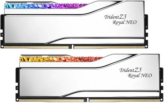 G.Skill Trident Z5 Royal Neo EXPO DDR5 32GB RAM with 2x16GB Modules and Speed 8000 for Desktop F5-8000J3848H16GX2-TR5NS view 3