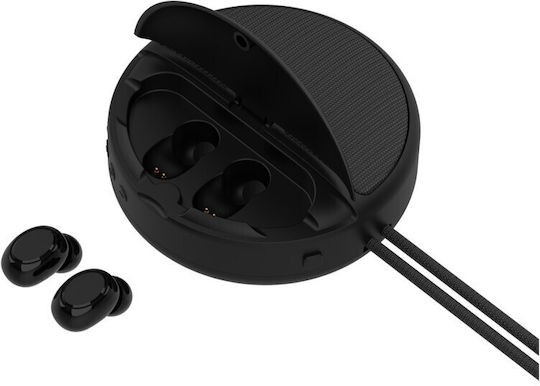 Akai Proffesional BTE-J500BT In-ear Bluetooth Handsfree Earphones with Charging Case Black view 3