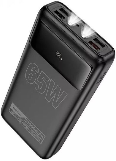 Hoco DB81 Power Bank 30000mAh 65W with 4 USB-A Ports Power Delivery Black vue 2
