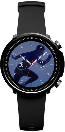 Mibro A1 45mm Waterproof Smartwatch with Heart Rate Monitor (Black) view 4