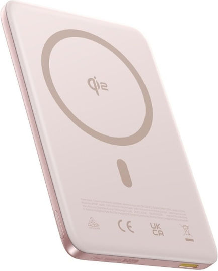 Baseus PicoGo AM41 Power Bank 10000mAh 27W with USB-C Power Delivery Port Pink view 5