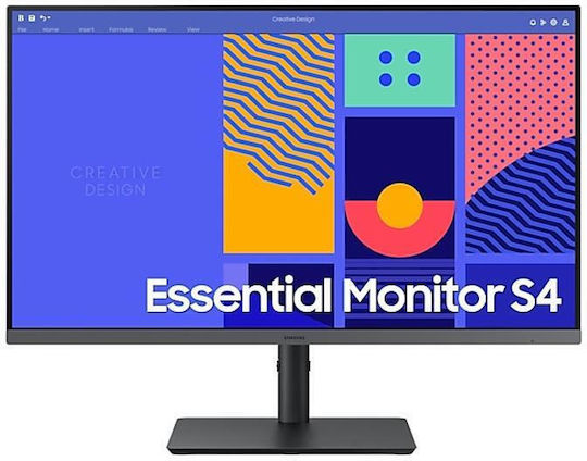 Samsung C432 IPS Monitor 24" FHD 1920x1080 with Response Time 4ms GTG