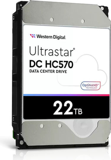 Western Digital Ultrastar DC HC570 22TB HDD Hard Drive 3.5" SATA III 7200rpm with 512MB Cache for Server 0F48155 vue 3