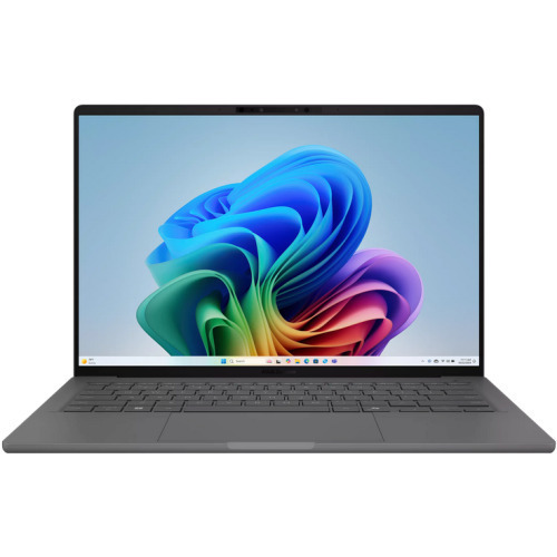 Asus Zenbook A14 UX3407NA-QD099W 14" OLED FHD+ (Snapdragon-X2 Elite/32GB/1TB SSD/W11 Home) Iceland Gray (US Keyboard) view 2