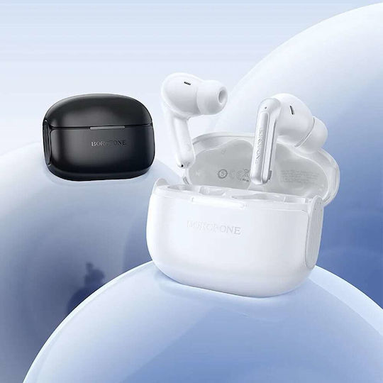 Borofone FQ9 Plus In-ear Bluetooth Handsfree Earphones with Charging Case Black view 3