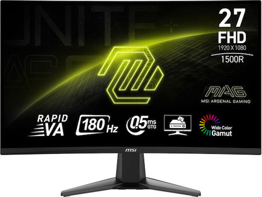 MSI MAG 27C6F VA Curved Monitor 27" FHD 1920x1080 180Hz
