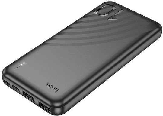 Hoco J123 Power Bank 10000mAh 22.5W with 2 USB-A Ports and 2 USB-C Ports Black view 5