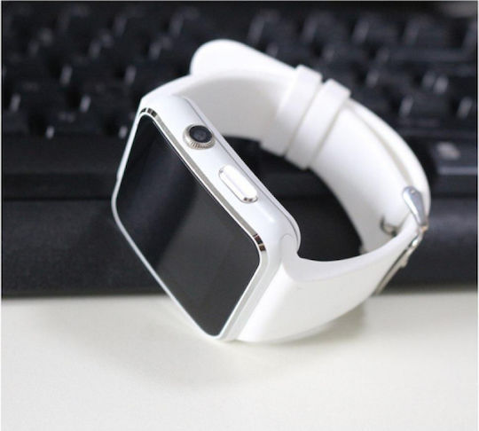 X6 45mm Smartwatch with SIM (White) view 5