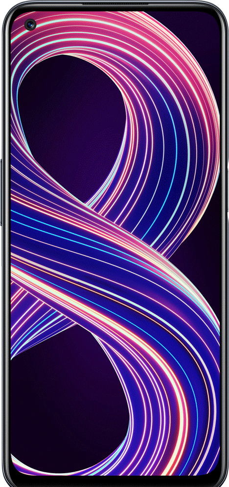 Realme 8 5G Dual SIM (4GB/64GB) Supersonic Black view 2