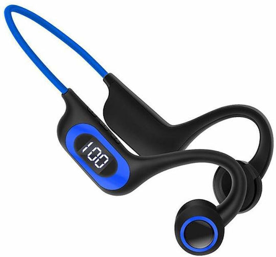 Bone Conduction Bluetooth Handsfree Earphones with Sweat Resistance Supports MicroUSB Card 6D Surround view 1