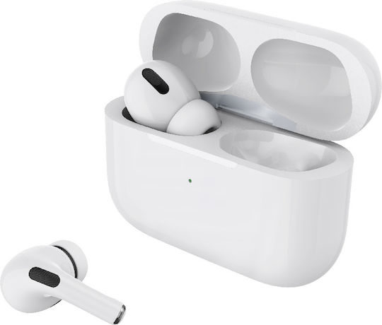 Celebrat C300 Pro Earbud Bluetooth Handsfree Earphones with Charging Case White view 3