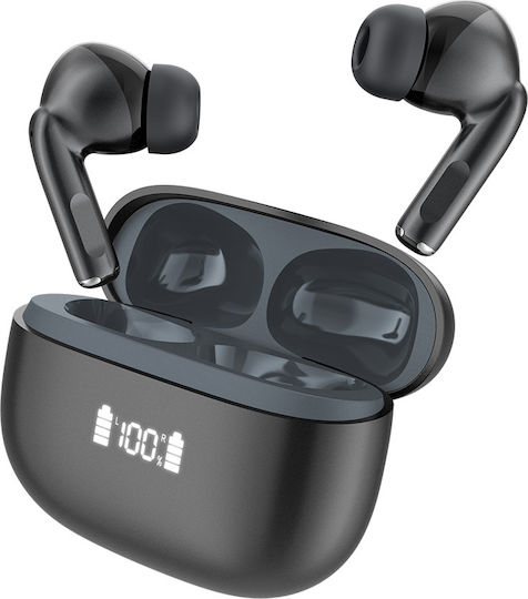 Celebrat W72 In-ear Bluetooth Handsfree Earphones with Charging Case Black