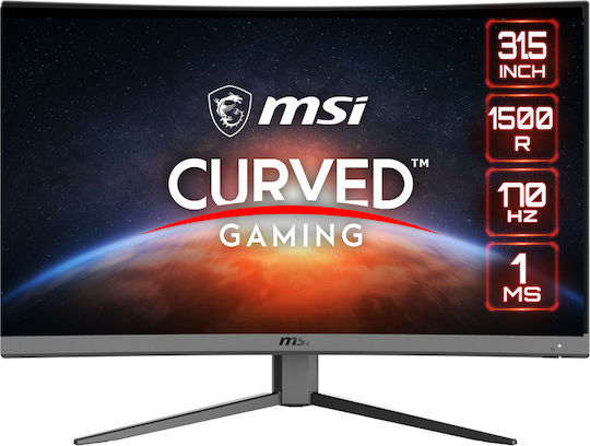 MSI Optix G32CQ4 E2 VA Curved Gaming Monitor 31.5" QHD 2560x1440 170Hz view 6
