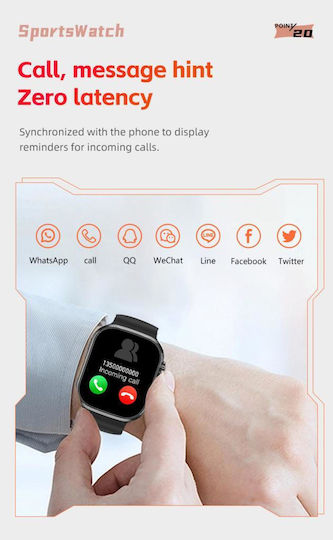 XO M8 Pro Smartwatch with Heart Rate Monitor (Yellow) view 6