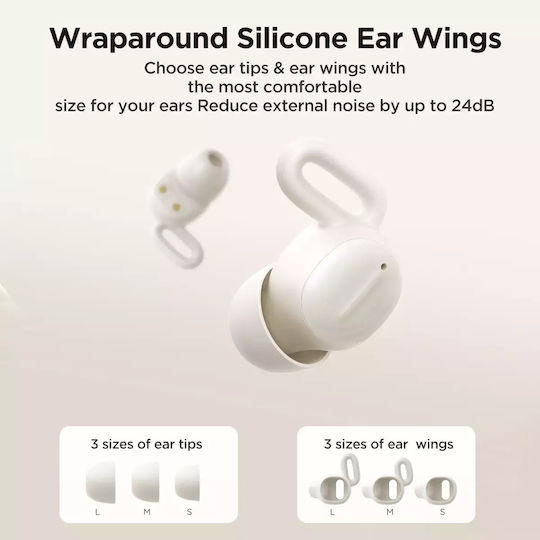 Joyroom JR-TS1 Sleep In-ear Bluetooth Handsfree Earphones with Charging Case Black vista 5
