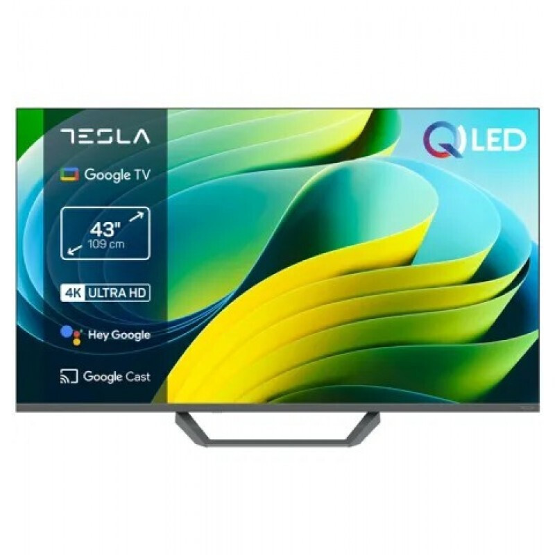 Tesla Smart Television 43" 4K UHD QLED Q43E655GUS HDR (2025) view 1