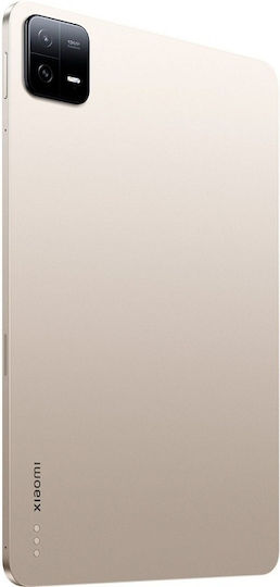 Xiaomi Pad 6 11" Tablet (6GB/128GB) Champagne view 5