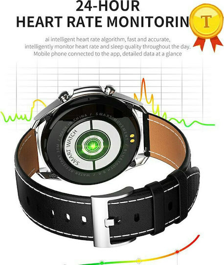 Z19 Smartwatch with Heart Rate Monitor (Black) view 3