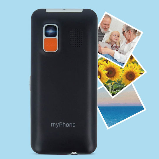 MyPhone Halo Easy Single SIM Mobile with Large Buttons (English Menu) Black view 6