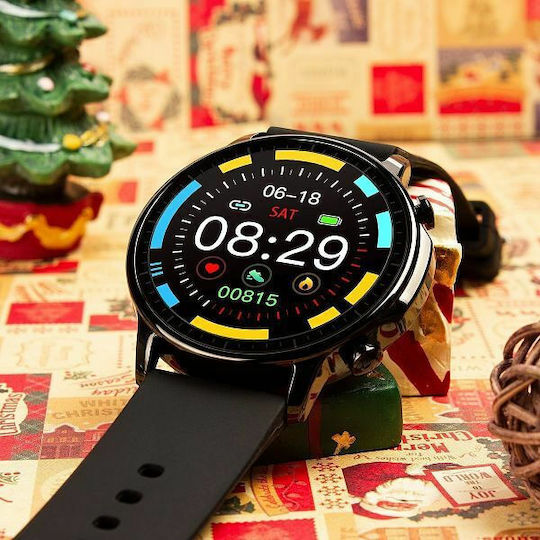 Colmi V23 Pro Smartwatch with Heart Rate Monitor (Black) view 4