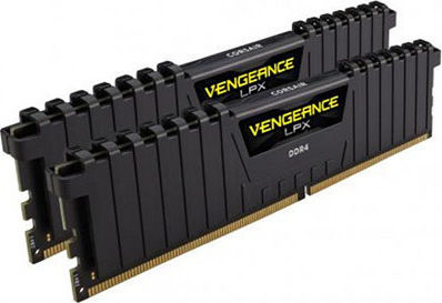Corsair Vengeance LPX DDR4 16GB RAM with 2x8GB Modules and Speed 2400 for Desktop CMK16GX4M2A2400C14 vue 5