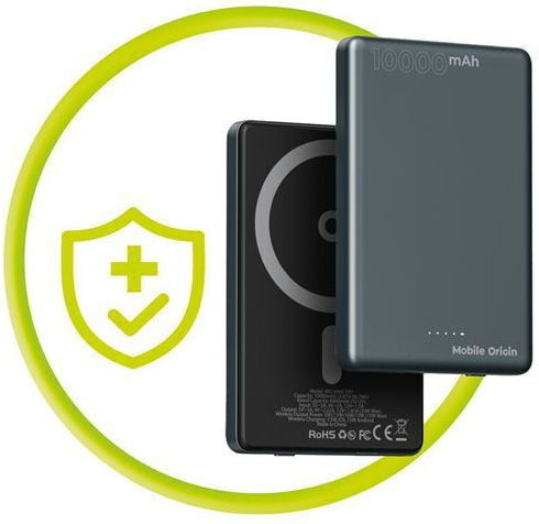 Mobile Origin PB1 MagSafe Power Bank 10000mAh 20W with USB-C Port Power Delivery Black view 5