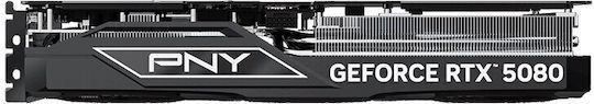 PNY GeForce RTX 5080 16GB GDDR7 Triple Fan Graphics Card Ansicht 8