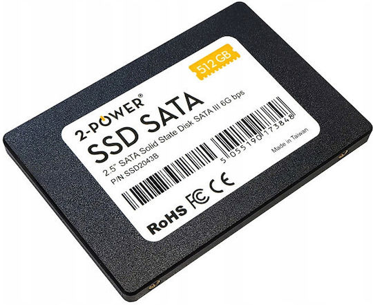 2 Power SSD 2043B 512GB 2.5 Inch SATA III Interface view 1