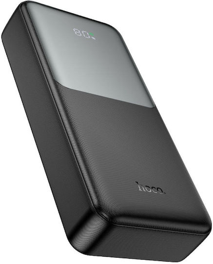 Hoco J136A Power Bank 20000mAh 22.5W with 2 USB-A Ports and USB-C Port Black view 2