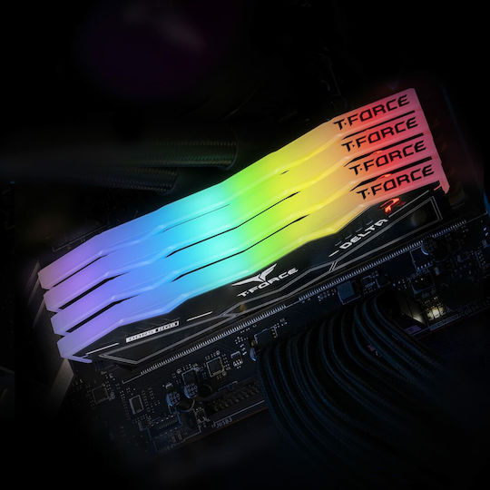 TeamGroup Delta RGB DDR5 32GB RAM with 2x16GB Modules and Speed 6000 for Desktop FF3D532G6000HC30DC01 vista 9
