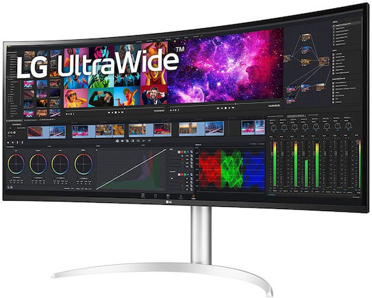 LG 40WP95XP-W Ultrawide IPS HDR Curved Monitor 39.7" 5120x2160 with Response Time 5ms GTG view 2
