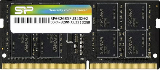 Silicon Power DDR4 with Module 1x32GB and Speed 3200 for Laptop SP032GBSFU320X02 view 4