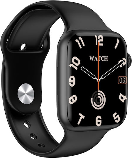 Platinet PSMART29B Smartwatch with Heart Rate Monitor (Black) view 1