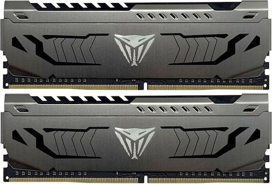 Patriot Viper Steel DDR4 16GB RAM with 2x8GB Modules and Speed 3200 for Desktop PVS416G320C6K view 6