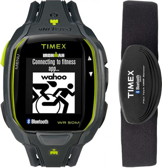 Timex TW5K88000H4 Smartwatch with Heart Rate Monitor (Black)