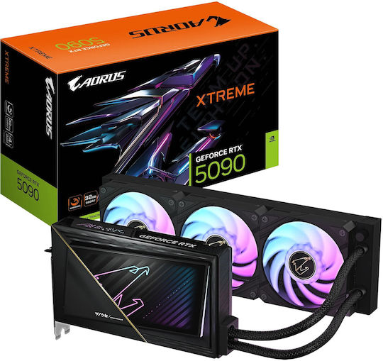 Gigabyte GeForce RTX 5090 32GB GDDR7 Xtreme Waterforce Graphics Card