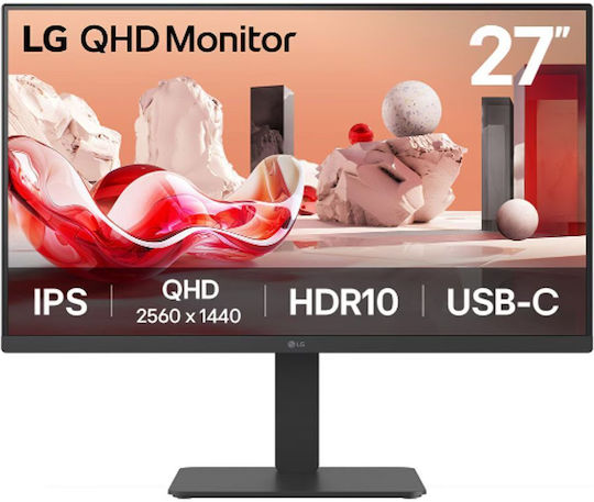 LG 27BA65QB IPS HDR Monitor 27" QHD 2560x1440 with Response Time 5ms GTG