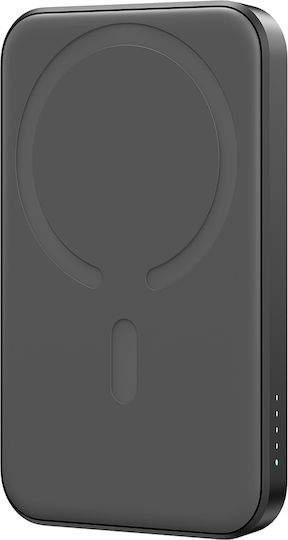Joyroom JR-W020 Mini Power Bank 5000mAh 20W with USB-A Port and USB-C Port Power Delivery Black vue 7