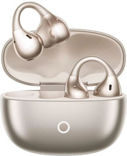 Realme Buds Clip Bluetooth Handsfree Earphones with Sweat Resistance and Charging Case Titanium Gold