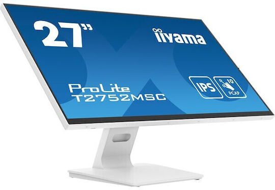 Iiyama Prolite T2752MSC-W1 IPS Touch Monitor 27" FHD 1920x1080 with Response Time 5ms GTG view 1
