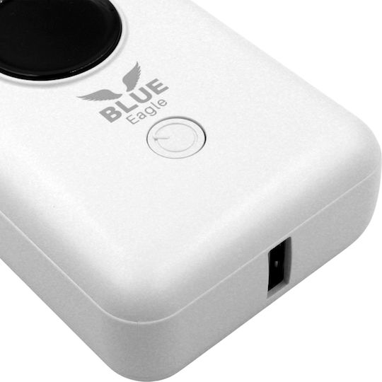 Blue Eagle BE-PB-10 Power Bank 10000mAh 22.5W with USB-A Port and USB-C Port White view 2