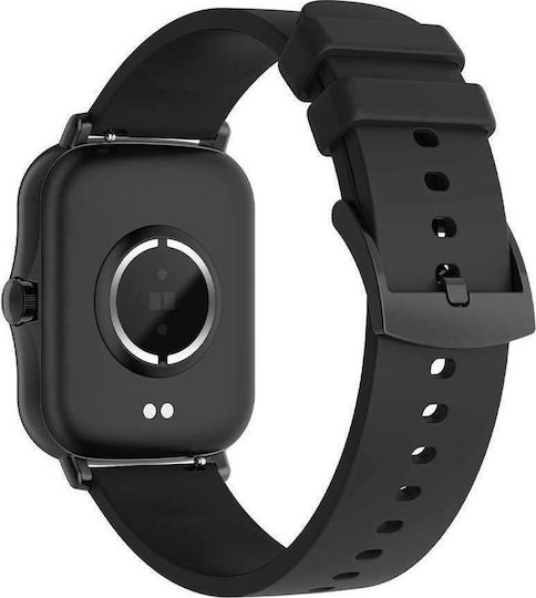 Colmi P8 Plus 43mm Smartwatch with Heart Rate Monitor (Black) view 4