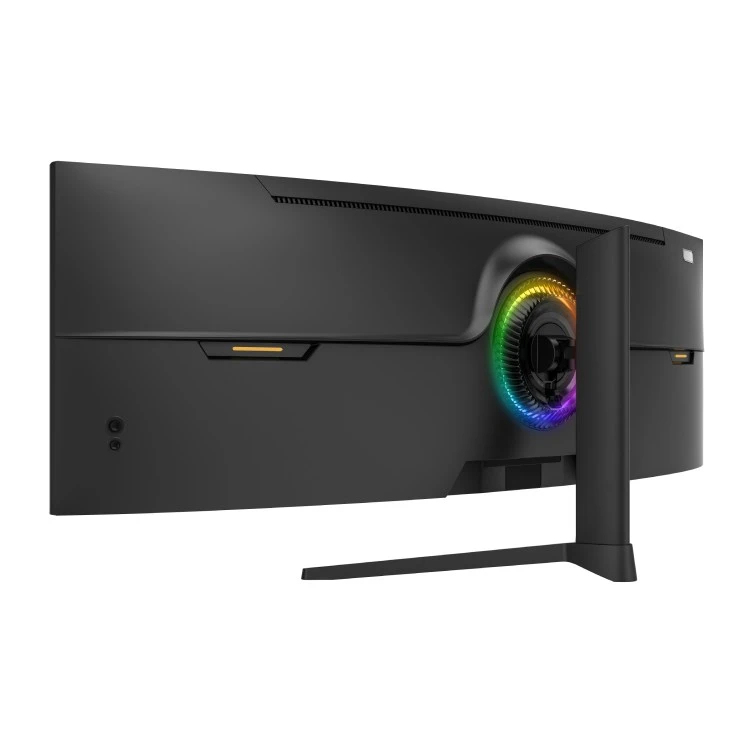 OptimX MT49j Ultrawide IPS Curved Gaming Monitor 49" 3840x1080 144Hz Silver view 2