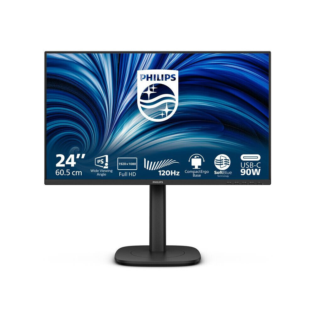 Philips 24B2U3301 IPS Monitor 23.8" FHD 1920x1080 with Response Time 4ms GTG view 2