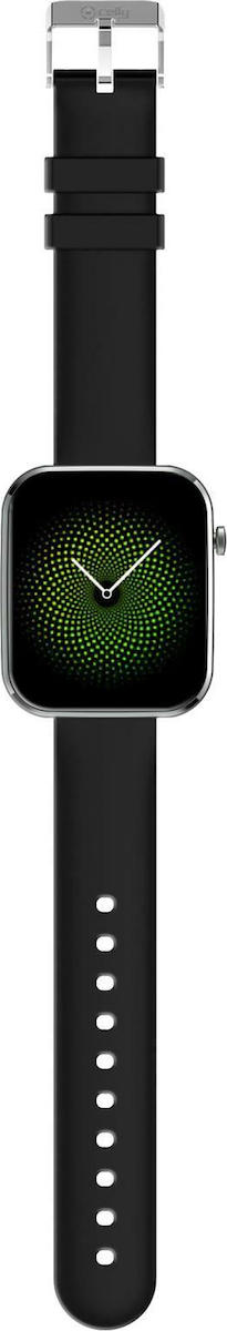 Celly Trainer Square Smartwatch (Black) view 3
