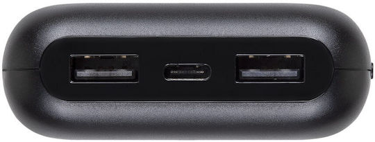 Rivacase VA2516 Power Bank 16000mAh with 2 USB-A Ports Black vue 2