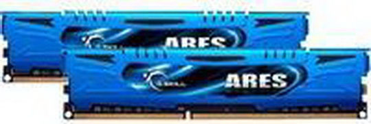 G.Skill Ares DDR3 8GB RAM with 2x4GB Modules and Speed 1600 for Desktop F3-1600C9D-8GAB