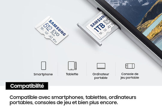 Samsung Pro Plus SDXC 1.0TB Class 10 UHS-I with Adapter view 6